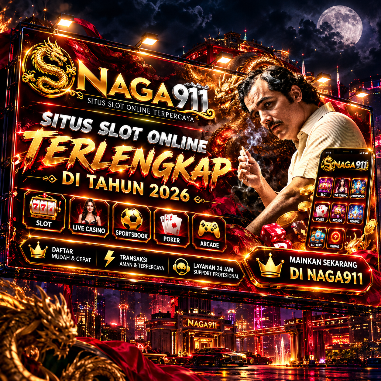 Banner Game Online NAGA911